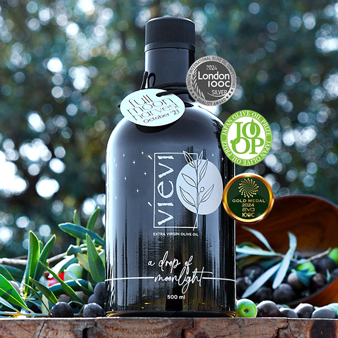 VİEVİ - Vievi 2024-2025 Moonlight Limited Edition Erken Hasat Soğuk Sıkım Natürel Sızma Zeytinyağı 500 ml ARBEQUINA VİEVİ - Vievi 2024-2025 Moonlight Limited Edition Erken Hasat Soğuk Sıkım Natürel Sızma Zeytinyağı 500 ml ARBEQUINA
